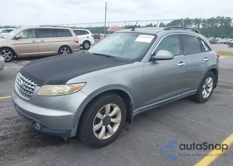 2004 Infiniti Fx35 из США, поврежденный, VIN JNRAS08U54X110948